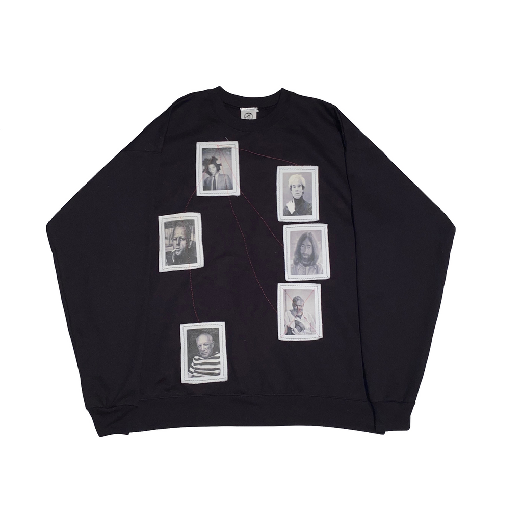 1/1 CREATIVE MINDS SUSPECT BOARD CREWNECK